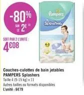 jetables pampers