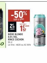 bière blonde 