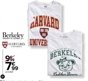 Berkeley  HARVARD. UNIVERSITY  999 7 99  Le sit  P38  10  MARVARD  UNIVER  4  UNIVERSITY OF CALIFO