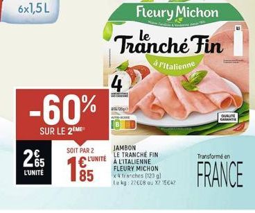 jambon Fleury Michon