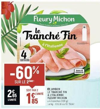 jambon Fleury Michon