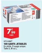 gants jetables 3M