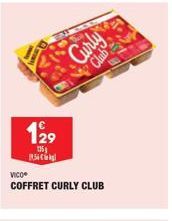 129  135  Sc  VICO  COFFRET CURLY CLUB  Curly  Club