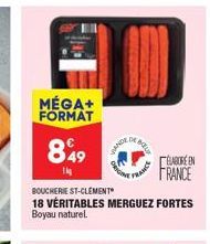 merguez Boucherie St-Clément