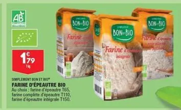 farine simplement bon et bio