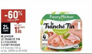 jambon Fleury Michon