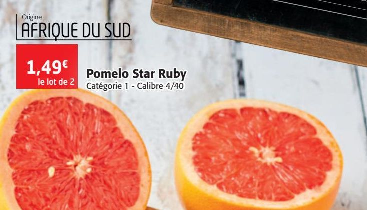 Pomelo Star Ruby 