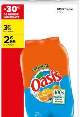 soldes Oasis