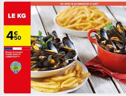 moules Carrefour