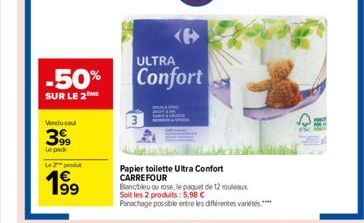 papier toilette Carrefour