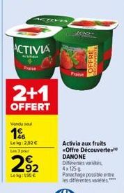 fruits Activia