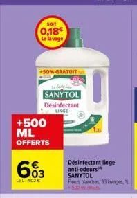 désinfectant sanytol