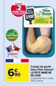 cuisses de poulet Loué