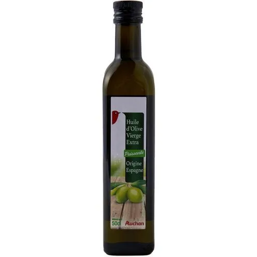 huile d'olive vierge extra puissante auchan