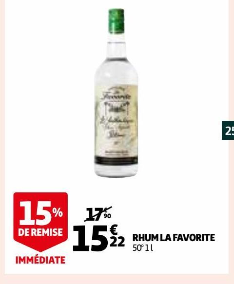 RHUM LA FAVORITE