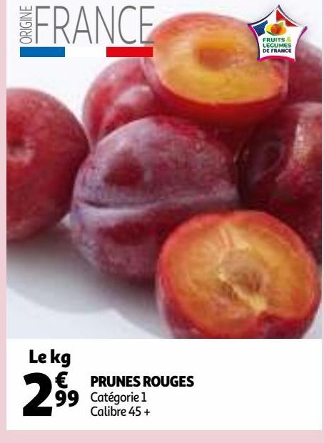 PRUNES ROUGES