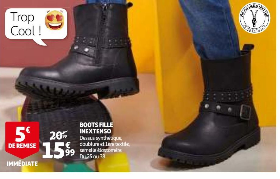 BOOTS FILLE INEXTENSO
