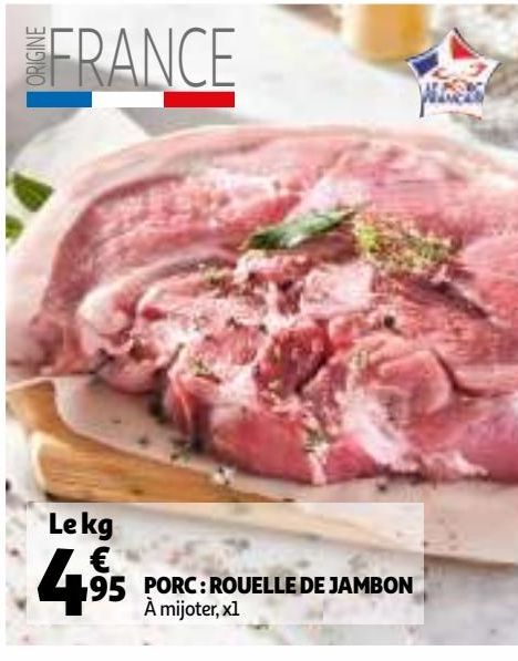 PORC : ROUELLE DE JAMBON