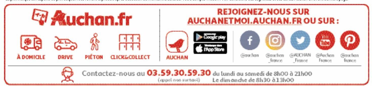 REJOIGNEZ-NOUS SUR AUCHANETMOI.,AUCHAN.FR OU SUR: