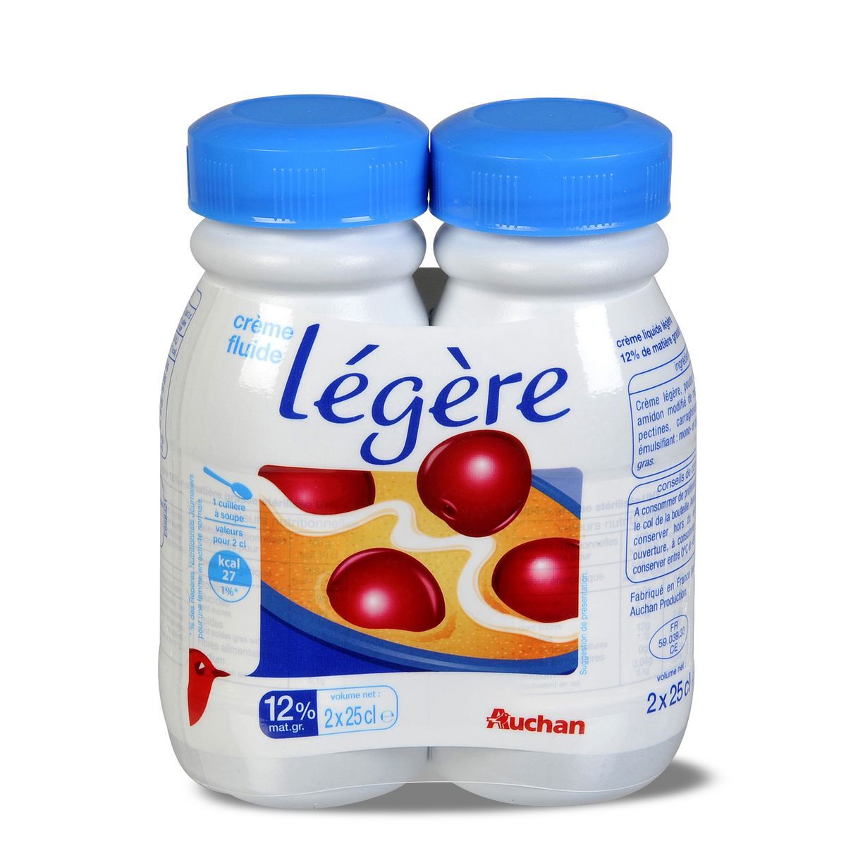 CRÈME LÉGÈRE FLUIDE AUCHAN