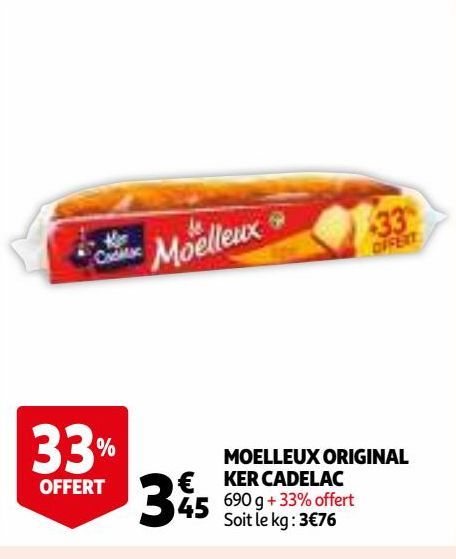 MOELLEUX ORIGINAL KER CADELAC