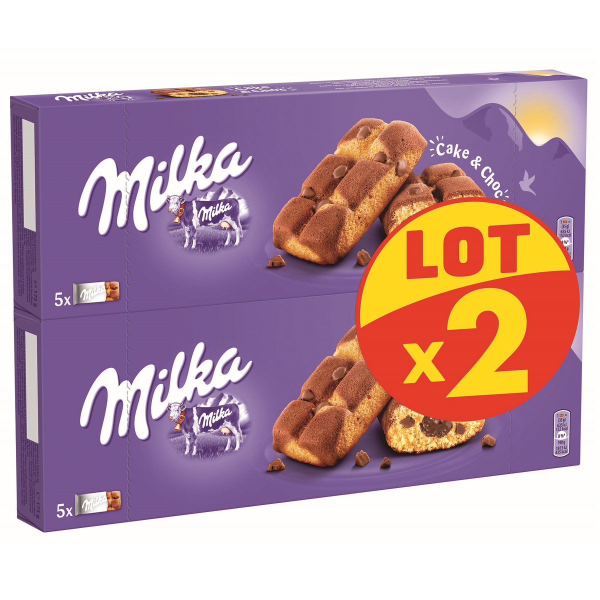 GÂTEAUX MOELLEUX MILKA