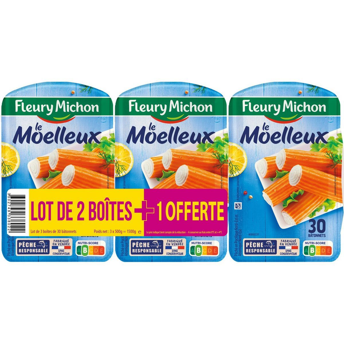 SURIMI LE MOELLEUX FLEURY MICHON