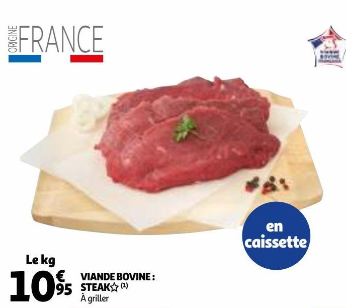 VIANDE BOVINE : STEAK § (1)