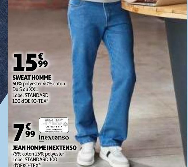 JEAN HOMME INEXTENSO 