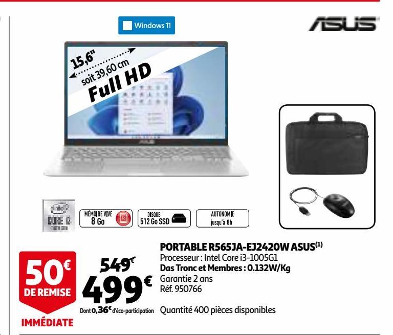 PORTABLE R565JA-EJ2420W ASUS