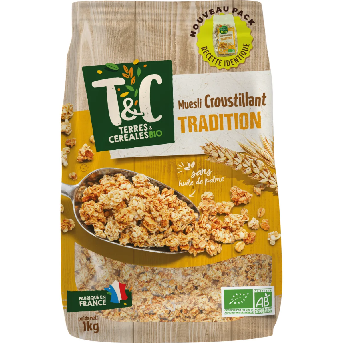 muesli bio terres et cereales