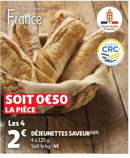 déjeunettes saveur