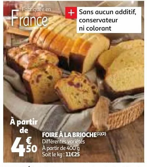 foire à la brioche