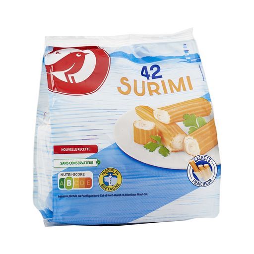 BÂTONNETS DE SURIMI AUCHAN