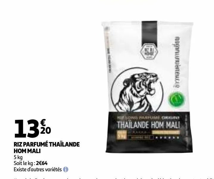 riz parfumé thaïlande hom mali