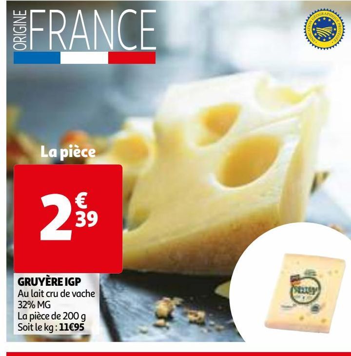 GRUYERE IGP