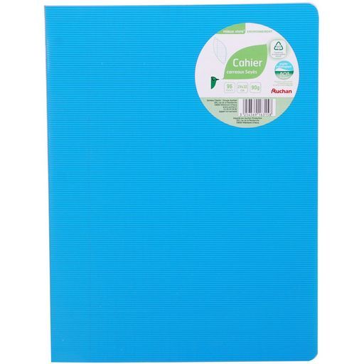 CAHIER POLYPRO BAGASSE AUCHAN