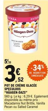 spéculoos Haagen Dazs