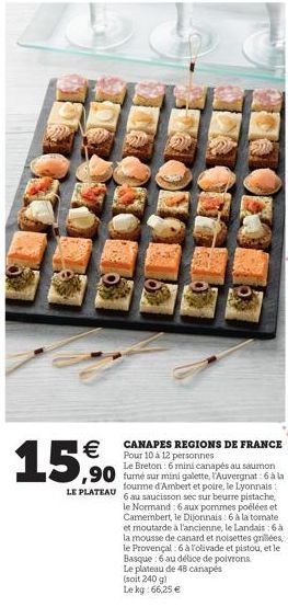 canapés