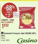 -68%  CAGNITTES  Casino  2 Max  L'UNITÉ : 1694  PAR 2 JE CAGNOTTE:  1632  Gising