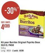 burritos Old El Paso