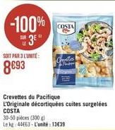 crevettes Costa