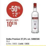 vodka Sobieski