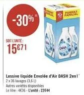 lessive liquide dash