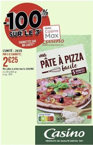 pâte à pizza