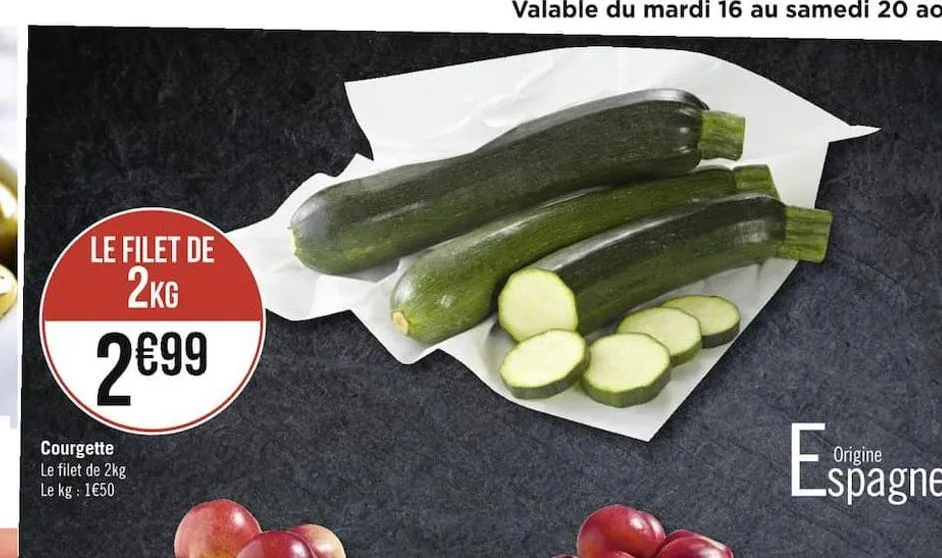 courgettes