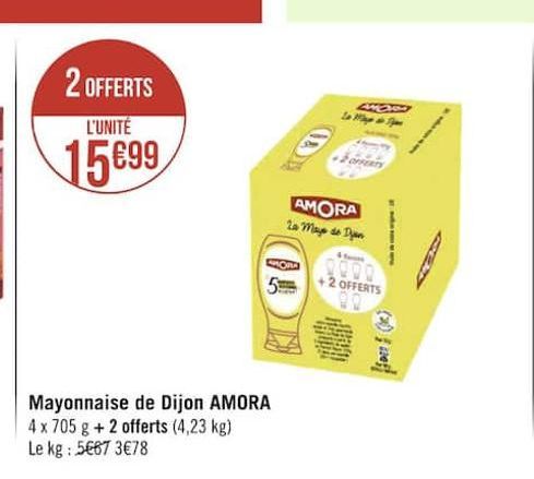 mayonnaise de Dijon AMORA
