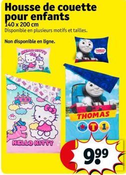 housse de couette Hello Kitty