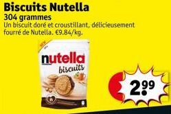 biscuits Nutella