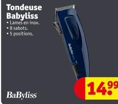 tondeuse Babyliss